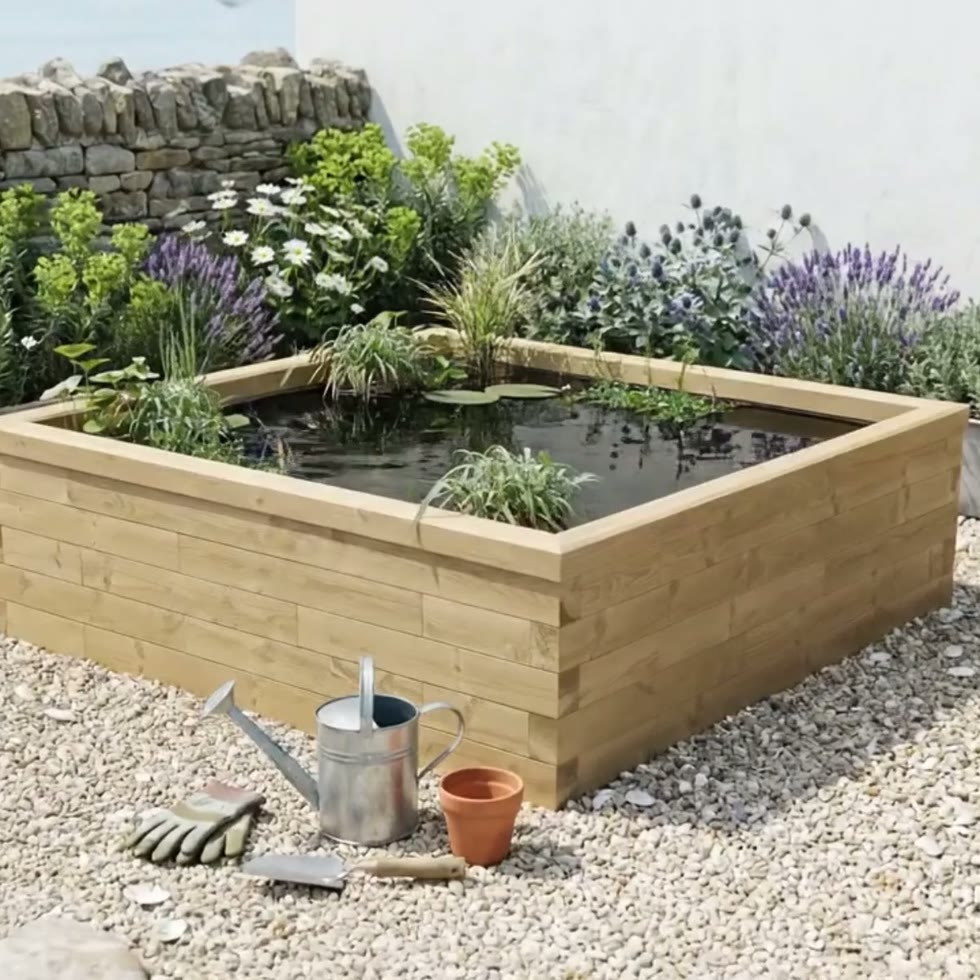 Single Skinned Raised Pond