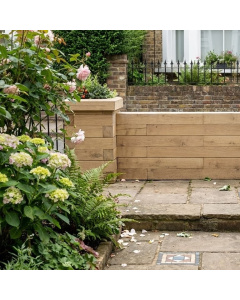 Pillared Wall / Length x Height - 5550 x 650mm