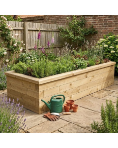 Úzký vyvýšený záhon / 1,875 x 0,75 x 0,45m