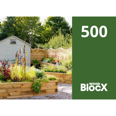 Dárkový poukaz WoodBlocX 3000 Kč 