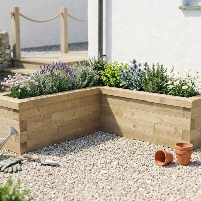L-Shaped Bed