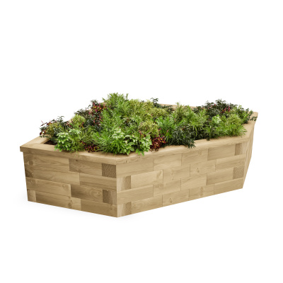 Corner Raised Bed