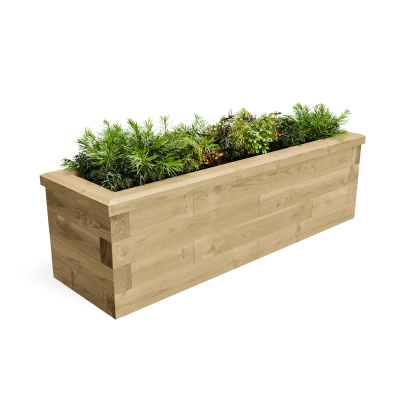 Rectangular Raised Garden Bed