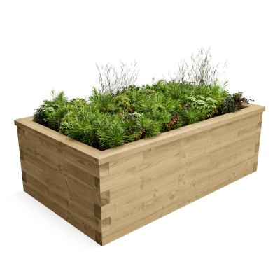 High Raised Bed CGI