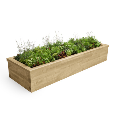 Raised Bed / Length x Width x Height - 2625 x 900 x 450 mm