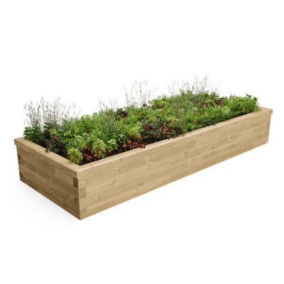 Raised Bed / Length x Width x Height - 3000 x 1125 x 450mm