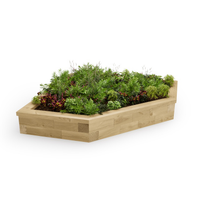 Corner Raised Bed