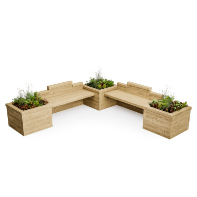 Double Seat Vegetable Planter