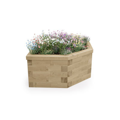 Hexagonal Raised Bed