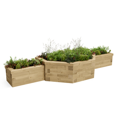 Multi Level Raised Bed