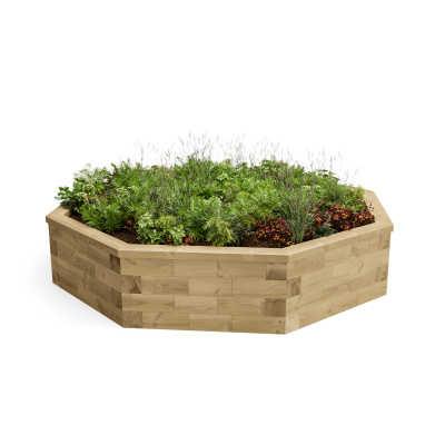 Octagonal Raised Bed 