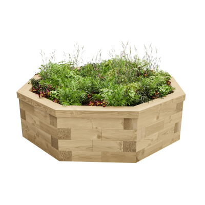 Octagonal Raised Bed