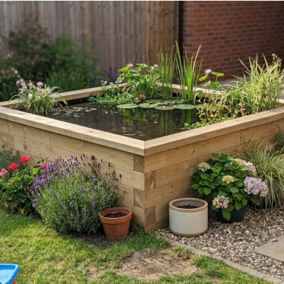 Single Skinned Raised Pond