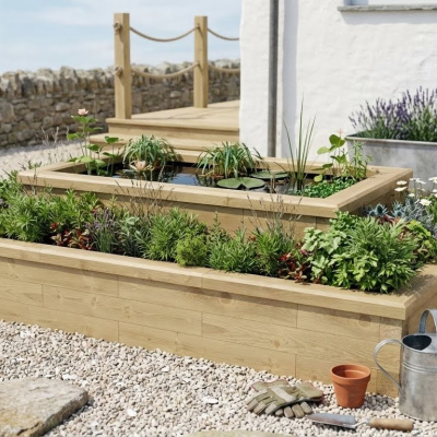 Raised Pond Double Skinned