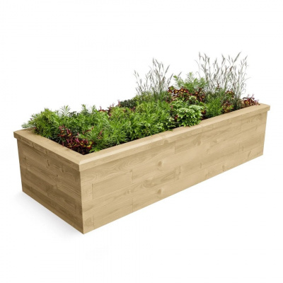 Slim Raised Bed CGI