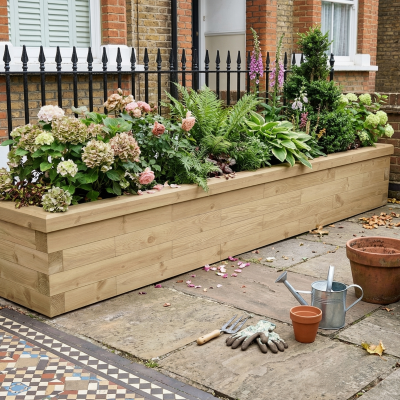 Dlouhý vyvýšený záhon / 3,0 x 0,45 x 0,45m