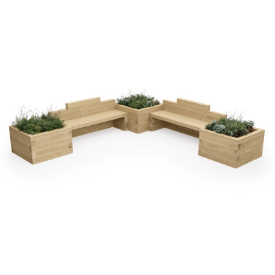 Double Planter Seat For Kids
