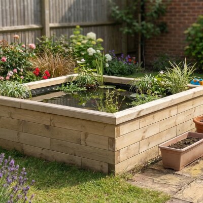 Pond / Length x Width x Height 1875 x 1875 x 550mm