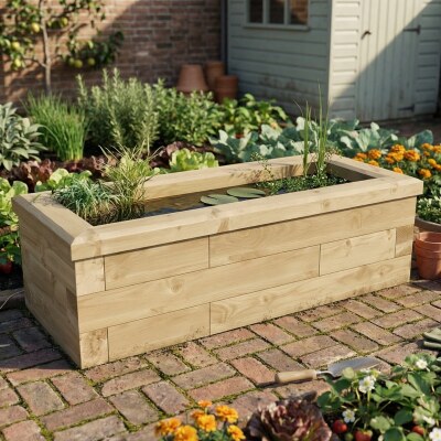 Malé vyvýšené jezírko / 1,125 x 0,45 x 0,35m