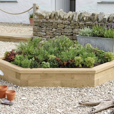 Corner Raised Bed
