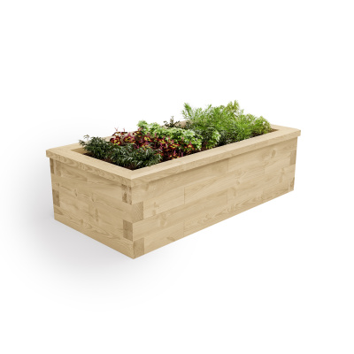 Raised Bed / Length x Width x Height - 1500 x 1125 x 350mm