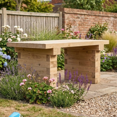 Zahradní stůl  / 1,5 x 0,9 x 0,75 m