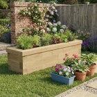 Úzká bylinková zahrádka / 1,425 x 0,375 x 0,35m