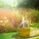 Vysoký vvýšený záhon / 1,875 x 1,125 x 0,65m