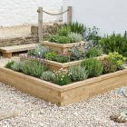 Bylinková pyramida / 2.25 x 2.25 x 0.95m