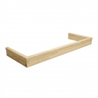 Wooden Garden Border Edging / 3.0 x 1.125 x 0.25m