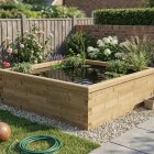 Vyvýšený rybníček / 1,5 x 1,5 x 0,55m