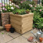 Vyvýšený záhon - kostka / 0,75 x 0,75 x 0,75m