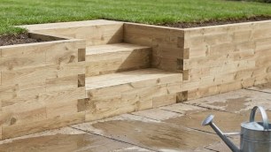 Opěrné zídky WoodBlocX