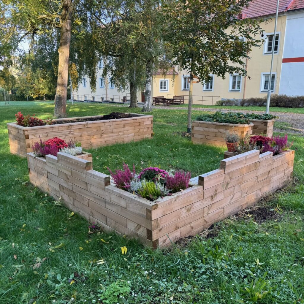 Proměna zahrady v Domově pro seniory